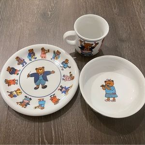 Musical Bears Children’s Breakfast Set